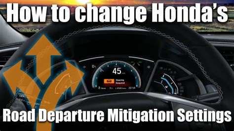 The bottom line is that this feature is very easily accessible on your steering wheel, and you can turn it on or off with only a couple of . . How to turn off lane departure honda odyssey